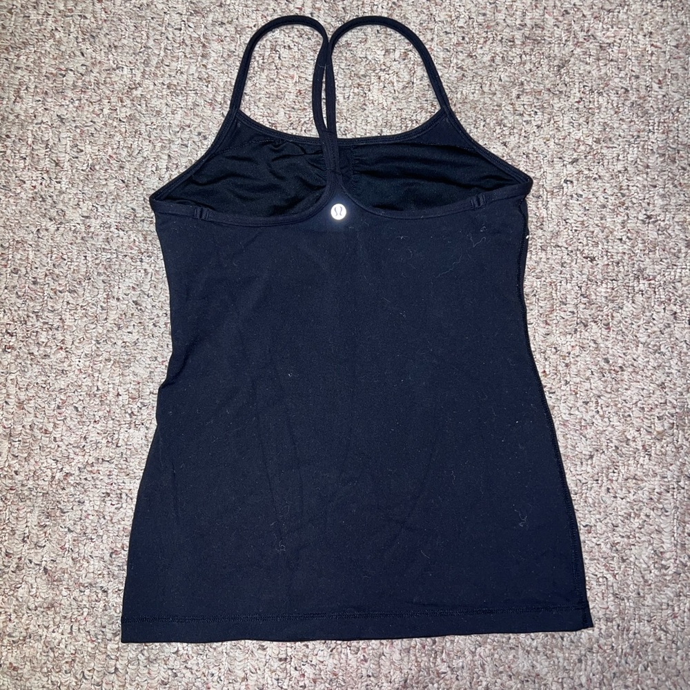 Lululemon black tank
